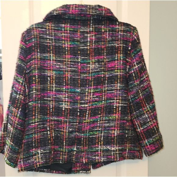 Cartise Plaid Tweed Jacket - Picture 8 of 10